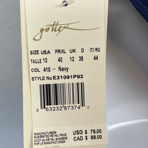 NWT Profile by Gottex Bikini Bottoms Size 10 - Picture 6 of 6